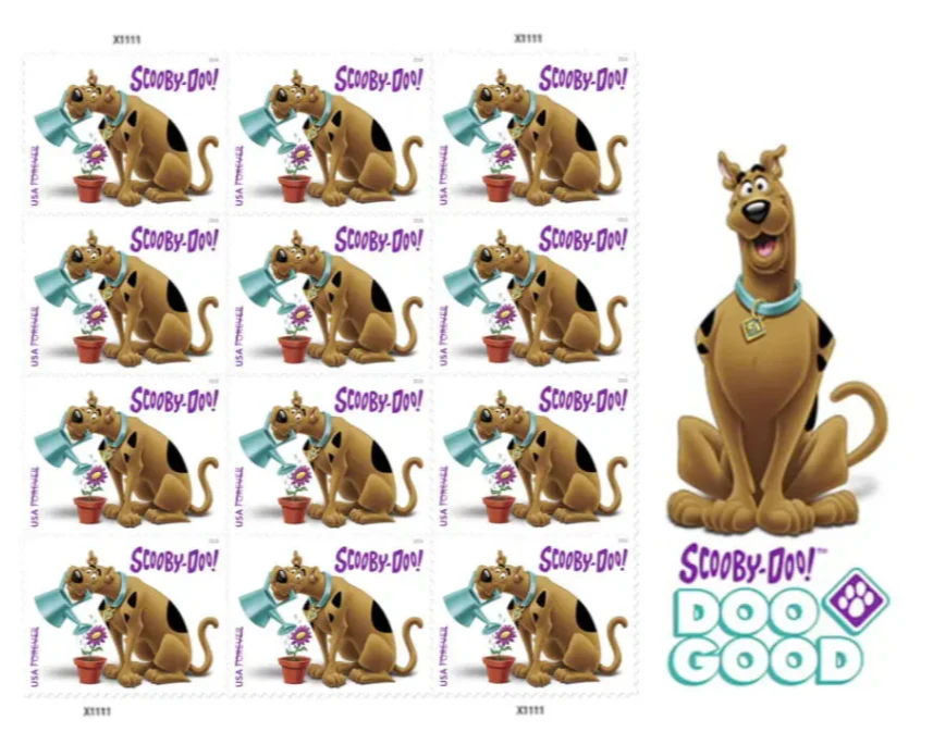 Scooby-Doo Character Label Collection – Fun Cartoon Designs for Kids, Parties, and Fans 60pcs/Pack (12pcs/Booklet)