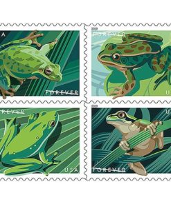2019 Frogs First-Class Mail Forever Postage Stamps 100pcs/Pack (20PCS/Booklet)