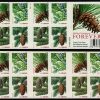 Holiday Evergreen First-Class Postage USPS Forever Stamps 100pcs/Pack (20PCS/Booklet)