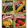 Fruit and Vegetables First-Class Postage USPS Forever Stamps 100pcs/Pack (20PCS/Booklet)