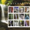 Waterfall Stamps 2023 First-Class Postage USPS Forever Stamps 60pcs/Pack (12PCS/Booklet)