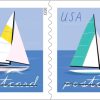 Outdoor Ocean Lake Summer Sea Boat Water Party Wedding Celebration Anniversary First-Class Postage USPS Forever Stamps 100pcs/Pack (20PCS/Booklet)