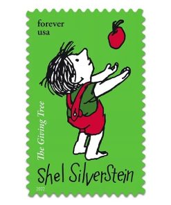 Shel Silverstein, The Giving Tree, 1930-1999 First-Class Postage USPS Forever Stamps 100pcs/Pack (20PCS/Booklet)