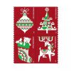 2020 Christmas Holiday Delights First-Class Postage USPS Forever Stamps 100pcs/Pack (20PCS/Booklet)