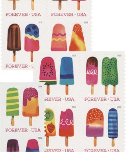 The Frozen Treats First-Class Postage USPS Forever Stamps 100pcs/Pack (20PCS/Booklet)