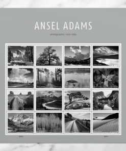 Ansel Adams 2024 First-Class Postage USPS Forever Stamps 80pcs/Pack (16PCS/Booklet)