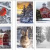 2020 US 'Winter Scenes' First-Class Postage USPS Forever Stamps 100pcs/Pack (20PCS/Booklet)