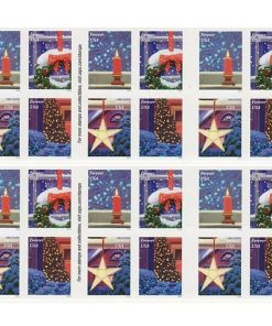 Holiday Windows 2016 First-Class Postage USPS Forever Stamps 100pcs/Pack (20PCS/Booklet)