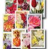 Botanical Art First-Class Postage USPS Forever Stamps 100pcs/Pack (20PCS/Booklet)
