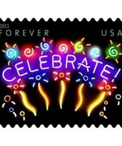 2011 Wedding Celebrate First-Class Postage USPS Forever Stamps 100pcs/Pack (20PCS/Booklet)