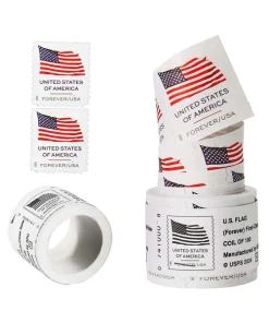 2025 U.S Flag First-Class Postage USPS Forever Stamps 100pcs/Roll