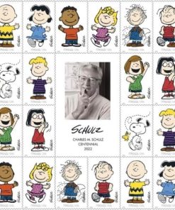 A Charlie Brown Christmas 2015 First-Class Postage USPS Forever Stamps 100pcs/Pack (20PCS/Booklet)