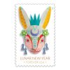 Lunar New Year: 2023 Year of The Rabbit Forever Stamps First-Class Postage USPS Forever Stamps 100pcs/Pack (20PCS/Booklet)