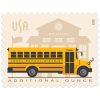 School Bus Additional Ounce Students Children Teachers Celebration Party Announcement  Forever Stamps First-Class Postage USPS Forever Stamps 100pcs/Pack (20PCS/Booklet)