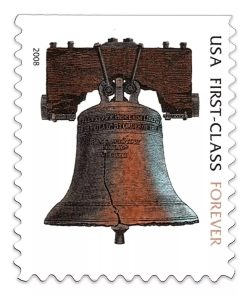 2008 Liberty Bell First-Class Postage USPS Forever Stamps 100pcs/Pack (20PCS/Booklet)