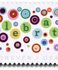 2020 Let's Celebrate! Forever Stamps First-Class Postage USPS Forever Stamps 100pcs/Pack (20PCS/Booklet)