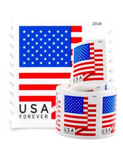 2018 U.S. Flag First-Class Postage USPS Forever Stamps 100pcs/Roll