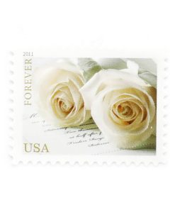 2011 Wedding Roses First-Class Postage USPS Forever Stamps 100pcs/Pack (20PCS/Booklet)