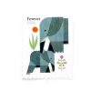 2022 US Elephants First-Class Postage USPS Forever Stamps 100pcs/Pack (20PCS/Booklet)