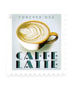 2021 U.S. Espresso Drinks First-Class Postage USPS Forever Stamps 100pcs/Pack (20PCS/Booklet)