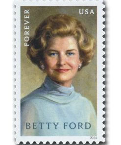 Betty Ford 2024 First-Class Postage USPS Forever Stamps 100pcs/Pack (20PCS/Booklet)