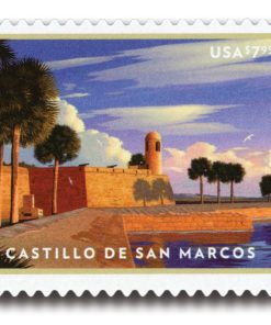 2021 $7.95 Castillo de San Marcos Postage USPS Stamps 20pcs/Pack (4PCS/Booklet)