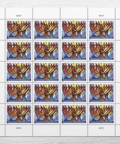 Hanukkah 2022 Forever Stamps First-Class Postage USPS Forever Stamps 100pcs/Pack (20PCS/Booklet)