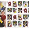 Roy Lichtenstein 2023 First-Class Postage USPS Forever Stamps 100pcs/Pack (20PCS/Booklet)