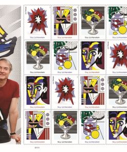 Roy Lichtenstein 2023 First-Class Postage USPS Forever Stamps 100pcs/Pack (20PCS/Booklet)