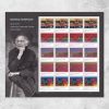 George Morrison, 1919-2000, American Landscape Painter and Sculptor USPS First-Class Mail Postage Forever Stamps 100pcs/Pack (20PCS/Booklet)
