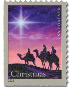 Christmas Magi 2014 New Issue USPS First-Class Mail Postage Forever Stamps 100pcs/Pack (20PCS/Booklet)