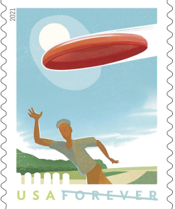 2021 Backyard Games: Badminton First-Class Postage USPS Forever Stamps 80pcs/Pack (16PCS/Booklet)