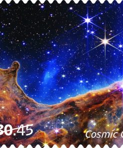 2024 $30.45 Cosmic Cliffs First-Class Postage USPS Forever Stamps 20pcs/Pack (4PCS/Booklet)